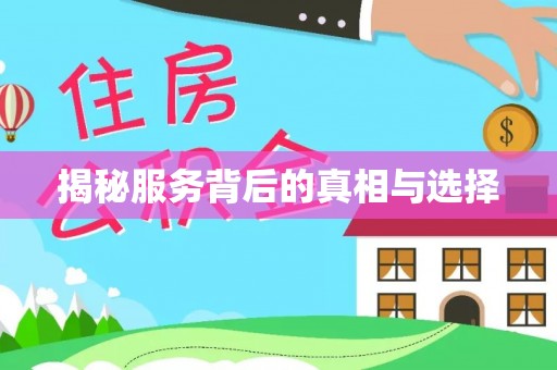 汉源揭秘服务背后的真相与选择
