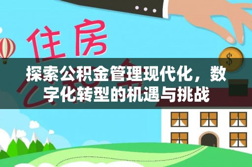 汉源探索公积金管理现代化，数字化转型的机遇与挑战