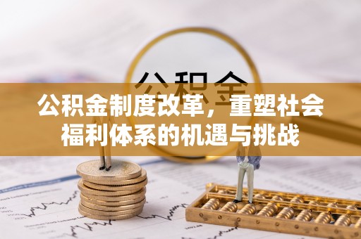 汉源公积金制度改革，重塑社会福利体系的机遇与挑战