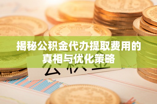汉源揭秘公积金代办提取费用的真相与优化策略