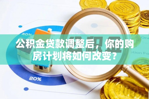 汉源公积金贷款调整后，你的购房计划将如何改变？