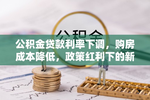汉源公积金贷款利率下调，购房成本降低，政策红利下的新机遇