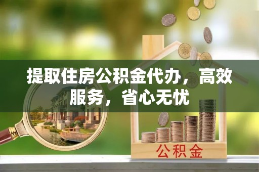 汉源提取住房公积金代办，高效服务，省心无忧