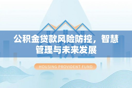 汉源公积金贷款风险防控，智慧管理与未来发展