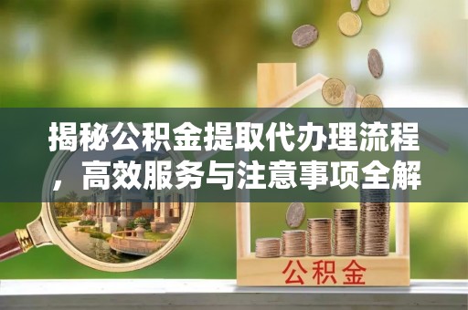 汉源揭秘公积金提取代办理流程，高效服务与注意事项全解析