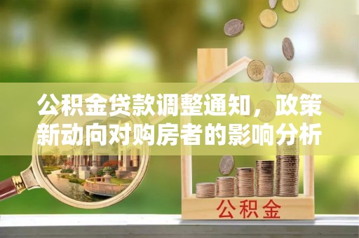 汉源公积金贷款调整通知，政策新动向对购房者的影响分析