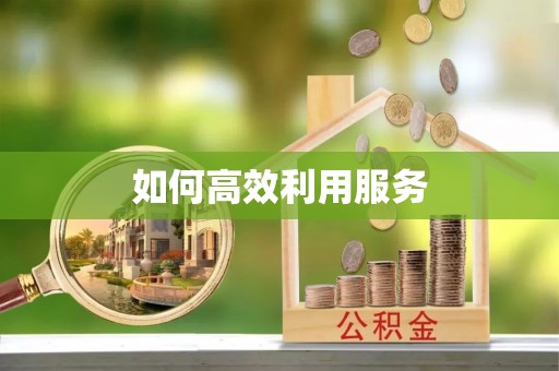 汉源如何高效利用服务