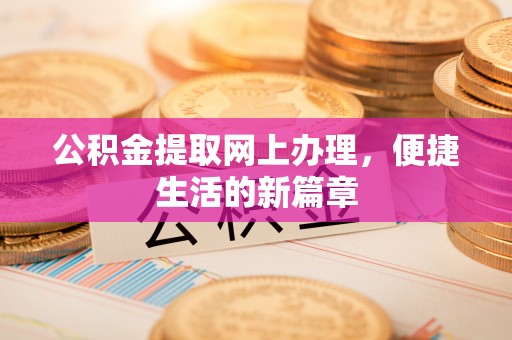 汉源公积金提取网上办理，便捷生活的新篇章