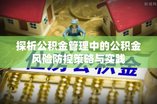 汉源探析公积金管理中的公积金风险防控策略与实践