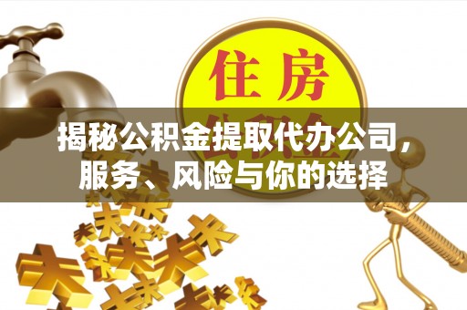 汉源揭秘公积金提取代办公司，服务、风险与你的选择