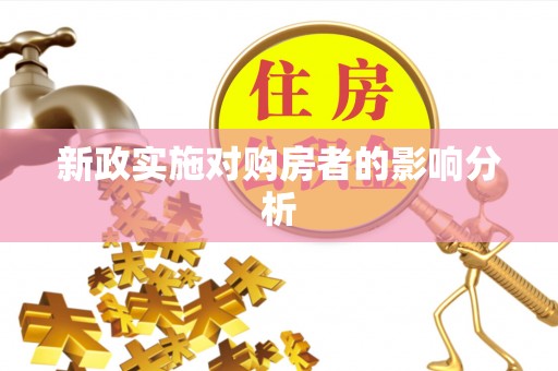 汉源新政实施对购房者的影响分析