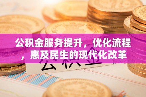 汉源公积金服务提升，优化流程，惠及民生的现代化改革