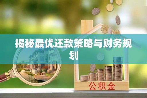 汉源揭秘最优还款策略与财务规划