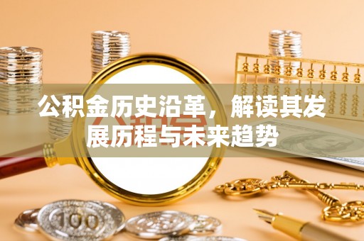 汉源公积金历史沿革，解读其发展历程与未来趋势
