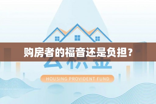 汉源购房者的福音还是负担？