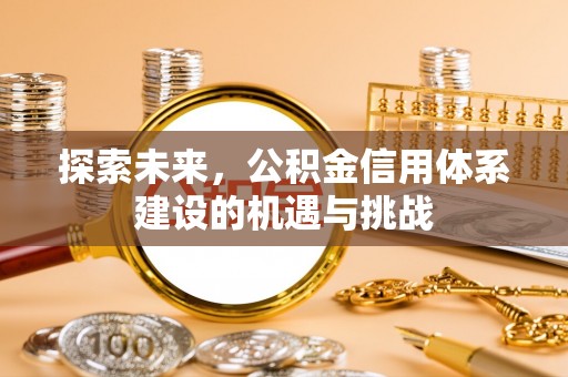 汉源探索未来，公积金信用体系建设的机遇与挑战