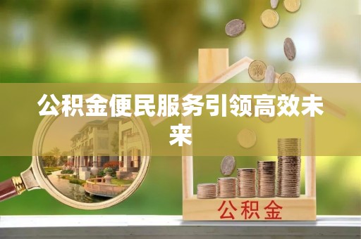 汉源公积金便民服务引领高效未来
