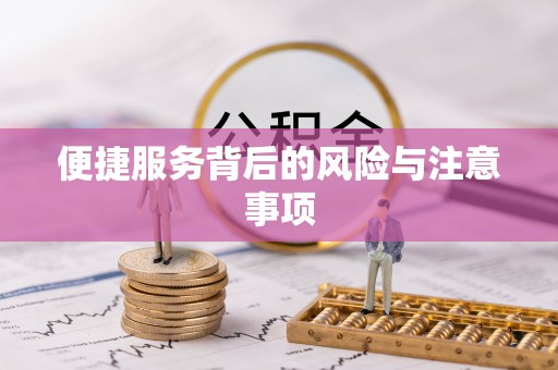 汉源便捷服务背后的风险与注意事项